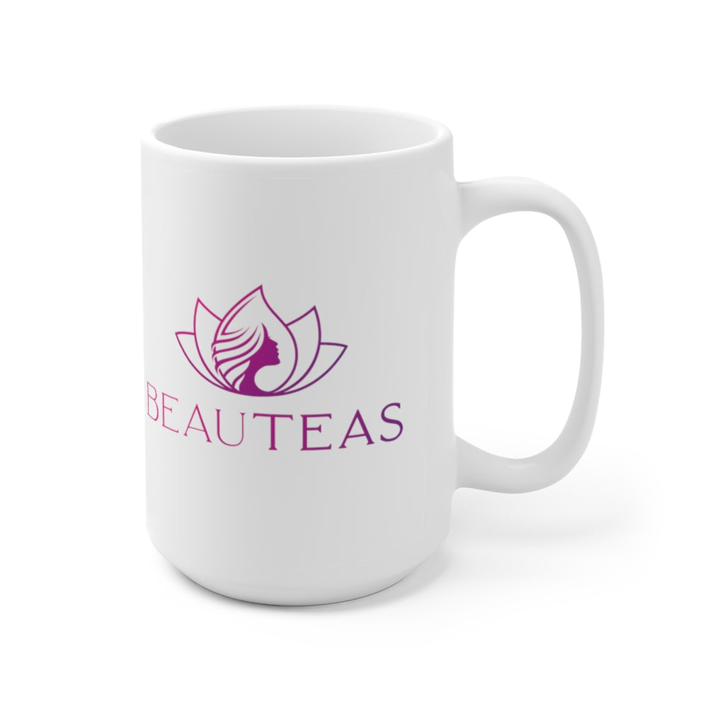 
            
                Load image into Gallery viewer, BeauTeas White Glossy Tea Mug
            
        