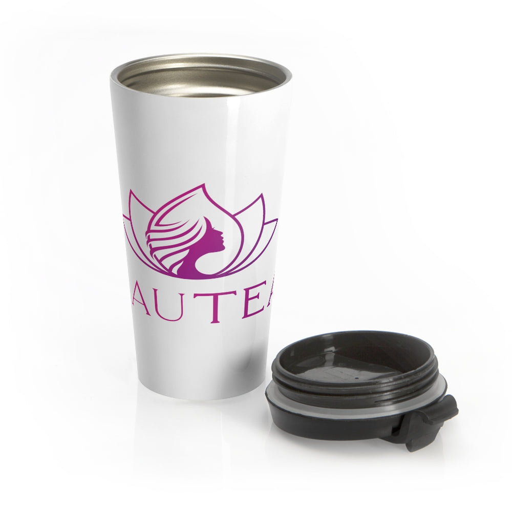 BeauTeas 15oz Steel Travel Mug