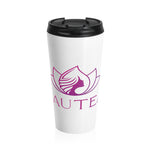 BeauTeas 15oz Steel Travel Mug