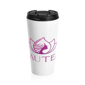 BeauTeas 15oz Steel Travel Mug